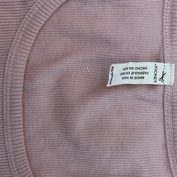 Pink Ribbed Tank Top - Picture 2 of 2